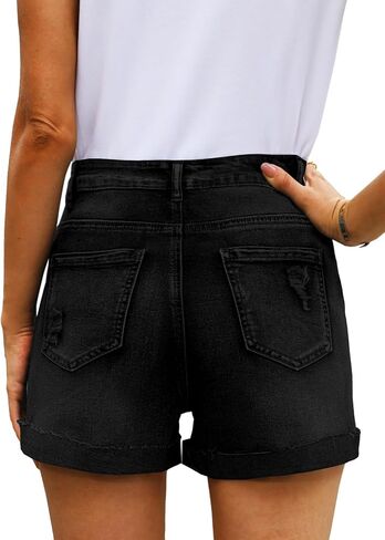 MixShe Shorts for Women 2025 Denim Pants Womens Jeans Summer Fashion Outfits Plus Size in Kuwait