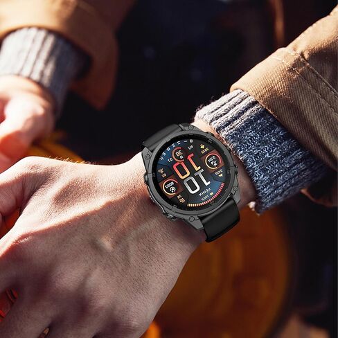 OVERSTEP Watch Band for Garmin Fenix 8 AMOLED/Solar 51mm, Fenix 7X, Fenix 6X, Fenix 5X, Fenix 3 Series, Epix Pro 51mm, Tactix 7/Delta, Enduro/2/3 Series – Durable, Waterproof Replacement Strap in Saudi Arabia