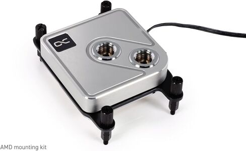 Alphacool Core 1 Aurora CPU Water Block with Thermal Grizzly KryoSheet (33x33mm) for AMD AM5 CPU Bundle, Silver in Saudi Arabia