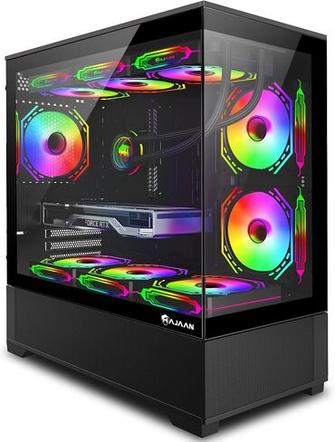 سطح المكتب للكمبيوتر الشخصي للألعاب ، AMD Ryzen 7 7700x حتى 5.4 جيجا هرتز ، Geforce RTX 4060 8GB GDDR6 ، 32GB DDR5 6000MHz RAM ، 2TB NVME SSD ، WIFI Ready & Windows 11 Pro ، in Kuwait