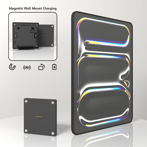 Dock Mount Mount Dock لـ Apple iPad Pro 11 ″ (2nd/3rd/4th Gen) - Magnetic Tablet Wall مع شحن سريع 15 واط ، حالة TPU النحيفة ، تكامل المحور الذكي in Saudi Arabia