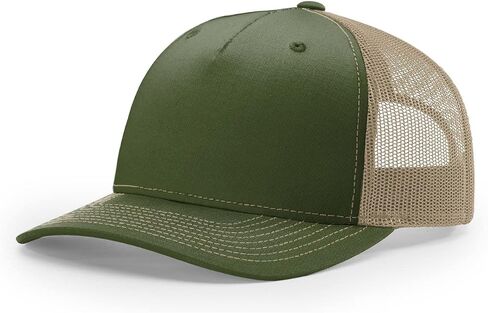 Richardson 112 Trucker Hat - 5 Panel Premium Adjustable Snapback Hat - Structured Richardson Blank Caps in Kuwait