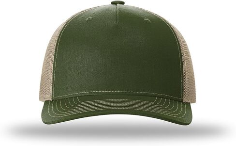 Richardson 112 Trucker Hat - 5 Panel Premium Adjustable Snapback Hat - Structured Richardson Blank Caps in Kuwait