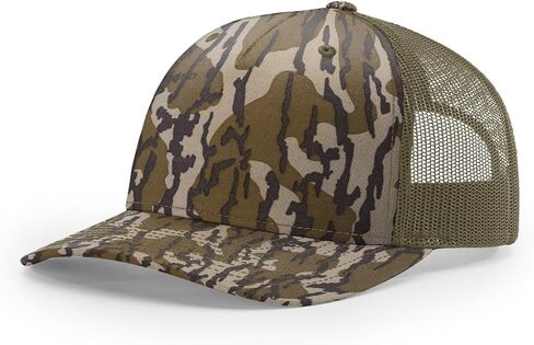 Richardson 112 Trucker Hat - 5 Panel Premium Adjustable Snapback Hat - Structured Richardson Blank Caps in Kuwait