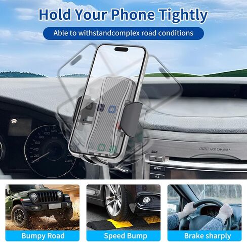 Car Phone Mount for Subaru Outback 2020-2023 Phone Holder Navigation,Fit for Outback Cellphone Mobile Cradle Auto Accessories Bracket Anti-Shake,360 Degree Rotation,Compatible for All Cell Phones in Kuwait