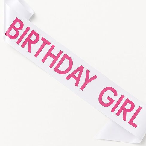 Shimmer Anna Shine Birthday Sash for Women (Purple) in Saudi Arabia