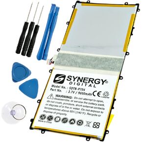 Synergy Digital Tablet Battery, Compatible with Google SP3496A8H(1S2P) Tablet, (Li-Pol, 3.8V, 8220 mAh) Ultra High Capacity, Replacement for Google GT-P8110 Battery