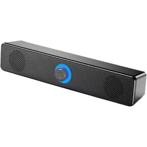 Home Theater HiFi Portable Speakers Stereo Bass Sound Bar Subwoofer Work for Computer TV Phone