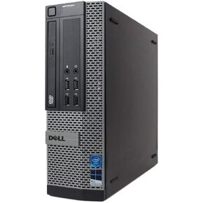 Dell Optiplex 790 SFF Desktop - Intel Core i7 3.4GHz, 16GB DDR3, New 500GB SSD, Windows 10 Pro 64-Bit, WiFi, DVDRW (Renewed)