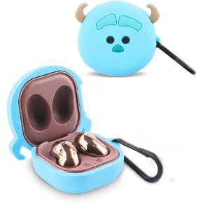 Silicone Case for Samsung Galaxy Buds FE (2023) / Buds2 Pro (2022) / Buds 2 (2021) / Buds Pro (2021) / Buds Live (2020) Earbuds with Cute Cartoon Skin Design Cover for Teen Boys Girls in Kuwait