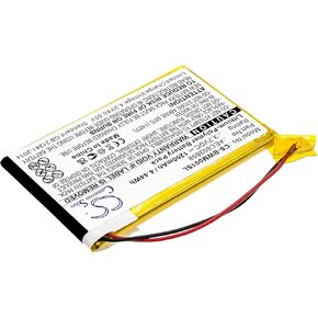 Cameron Sino Replacement for BW GasAlert Micro Clip XL Gasalert Microclip Gas Detecto MCXL-MPCB1 MC-XW00 MC-XW00-Y MC-XW00-Y-CN-00 Battery 1200mAh/3.7V