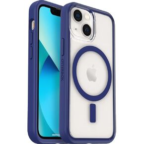 OtterBox Clear case with Colorful Grip Edge for iPhone 13 Mini - Black Crystal (Clear/Black)