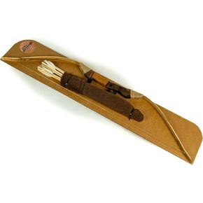 Wooden Toy Bow and Arrow Set with Felt Cloth Quiver & Six Rubber Tipped Arrows
