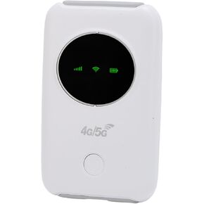 4G 5G LTE Mobile Hotspot with SIM Card Slot, 300Mbps High Speed Portable Travel WiFi Router Up to 10 Devices, Portable Hotspot Devices, for Outdoor Travel Camping