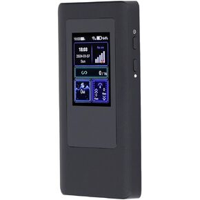5G WIFI 6 جهاز توجيه نقطة ساخنة للهاتف المحمول ، 2.4 بوصة شاشة LCD 5G WIFI نقطة ساخنة Mobile Compact 4000mAh للمنزل