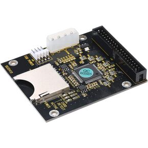 5V SD Memory Card to IDE 3.5in 40 Pin Disk Driver Converter Board Riser Card SD to ATA IDE Adapter Port Up to 128GB SDXD Card