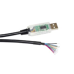 FT232RL CHIP USB to RS422 Full Duplex 9 CORE 9PIN WE Wire END Serial Interface Cable Compatible with USB-RS422-WE-1800-BT(1.8m,5 core)