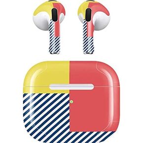 Skinit Decal Audio Skin Compatible with Apple AirPods (3rd Gen, 2021) - Skinit Originally Designed Color Blocks Design