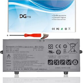 AA-PBUN4KP Laptop Battery for Samsung Notebook 9 Pen 930QAA 930QBE NP930QAA 930QAA-K716 NP930QAA-K04 930QAA-K01 930QAA-K716 NT930QBE NT930QBV NP930QAA-K01C 1588-3366(7.7V 39Wh/5120mAh)