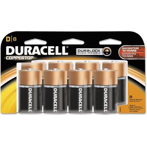 Duracell CopperTop D Batteries