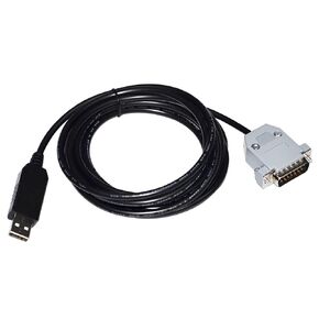 FT232RL USB إلى D-SUB 15PIN DB15 محول الذكور RS232 كابل الاتصالات التسلسلية ل PDR2000 متر وتفريغ متر للكمبيوتر (3METRES) in Kuwait