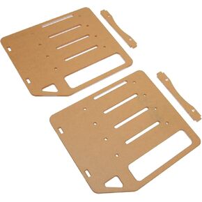 DIY Acrylic Hard Drive Bracket Multi Layer Mounting Hole Hard Disk Rack Desktop DIY Enthusiasts (10 Layers)