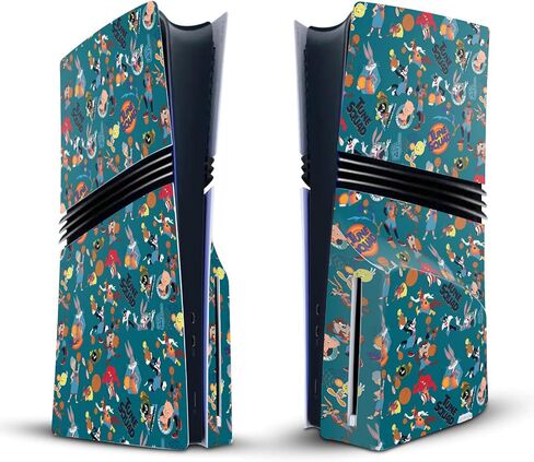 Head Case Designs Officially Licensed Space Jam: A New Legacy Squad Graphics Vinyl Sticker Gaming Skin Decal Compatible With Sony PlayStation 5 PS5 Pro Disc Edition Console & DualSense Controller in Saudi Arabia