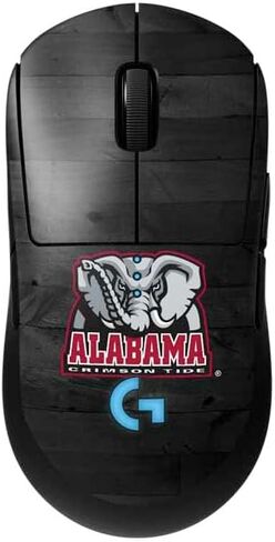 Skinit Decal Other Skin Compatible with G Pro Wireless Gaming Mouse - Officially Licensed University of Alabama University Seal Design in Saudi Arabia