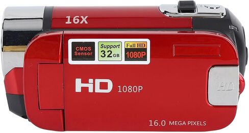 4K DV Camera 2.7in TFT Rotatable Screen 16x Camera Digital Zoom Camera مع كابل USB ، صورة شخصية متوفرة ، كاميرا محمولة 48 ميجابكسل ، وظائف متعددة الاستخدامات Camara Digital (أسود) in Saudi Arabia