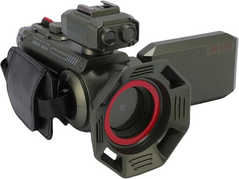 yunseity فيديو كاميرا كاميرا كاميرا الفيديو ، 4K 53MP 50X ZOOM VLOGGATE CAMERA مع شاشة ملونة عالية الدقة 3 بوصة ، تلقائي WIFI Digital Camcorder Camera Interface Hot Shoe ، من أجل الحياة اليومية (Violet) in Saudi Arabia
