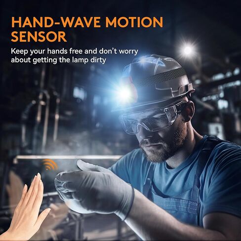 Running Light, 2 Pack USB Rechargeable jogging Light 3 Lighting Modes Strong Magnetic Lights Portable Clip On Running Lights with Runners and Joggers for Running, Camping , Hiking, Outdoor Adventure in Kuwait