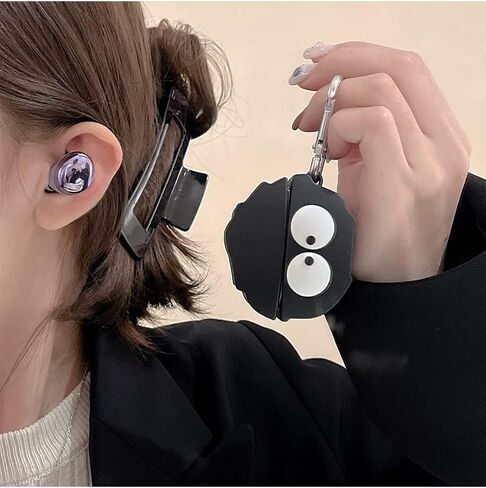 Silicone Case for Samsung Galaxy Buds FE(2023) / Buds2 Pro(2022) / Buds 2(2021) / Buds Pro(2021) / Buds Live(2020) Earbuds with Cute Cartoon Skin Design Cover for Teen Boys Girls in Saudi Arabia