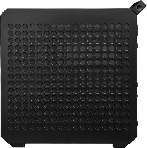 Cooler Master Qube 500 Flatpack - ATX PC Case Mid -Fower ، وحدات تمامًا ، 1 × 120 مم من المروحة الخلفية السوداء المثبتة مسبقًا ، ودعم GPU العمودي ، ودعم اللوحة الأم EATX ومشعات 280 مم المزدوجة - الأسود in Kuwait