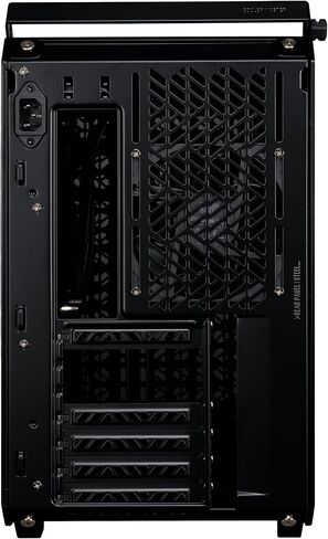 Cooler Master Qube 500 Flatpack - ATX PC Case Mid -Fower ، وحدات تمامًا ، 1 × 120 مم من المروحة الخلفية السوداء المثبتة مسبقًا ، ودعم GPU العمودي ، ودعم اللوحة الأم EATX ومشعات 280 مم المزدوجة - الأسود in Kuwait