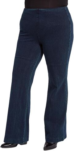 Lyssé Women's Plus Size Denim Trouser in Saudi Arabia