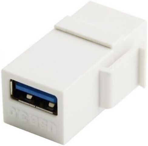 chenyang USB 3.0 A Female to A Female Extension Keystone Jack Coupler Adapter for Wall Plate Panel USB Cable in Saudi Arabia
