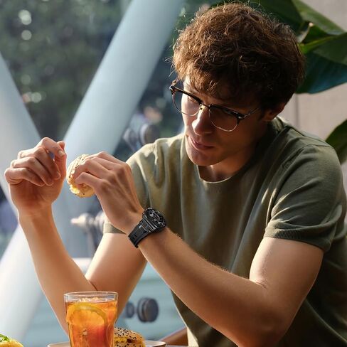 نطاقات السيليكون السائل المتوافقة مع Samsung Galaxy Watch Ultra Band 47 ملم للرجال - حزام رياضة رعاة ناع in Kuwait