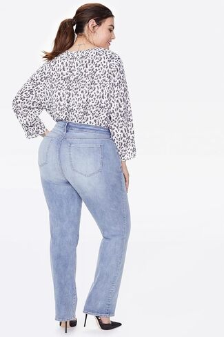 NYDJ Women's Plus Size Marilyn Straight Leg Jeans in Saudi Arabia