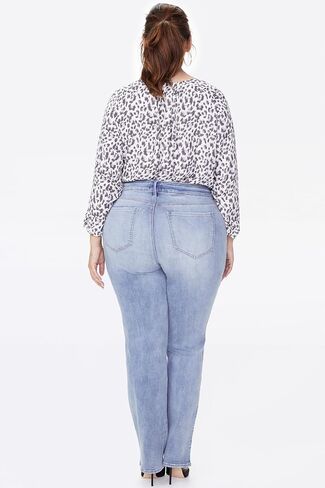 NYDJ Women's Plus Size Marilyn Straight Leg Jeans in Saudi Arabia