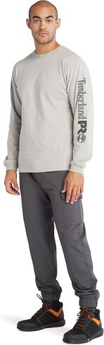Timberland Men's Tall Size Core Logo Long-Sleeve T-Shirt, Factory, 2XT in Saudi Arabia