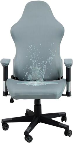 Ergonomic Office Chair Slipcovers with armrest Covers Stretchy Water Repellent Covers for Adults Video Game Reclining Racing Gaming (No Chair) (Pink)… in Kuwait