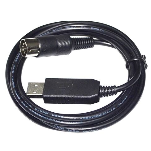 FT232RL CHIP USB to DIN 5-PIN Male RS232 Serial Programming Communication Cable for COFFEEMAR G23 to PC(1.8m) in Saudi Arabia