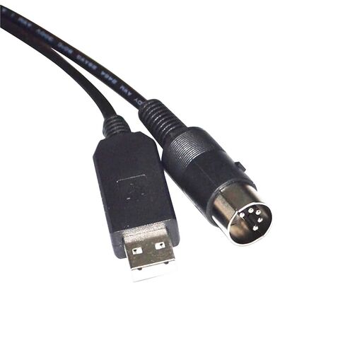 FT232RL CHIP USB to DIN 5-PIN Male RS232 Serial Programming Communication Cable for COFFEEMAR G23 to PC(1.8m) in Saudi Arabia