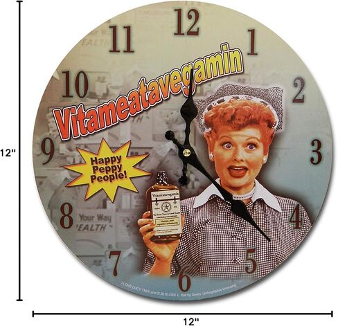 I Love Lucy Swinging Emblem Clock in Saudi Arabia