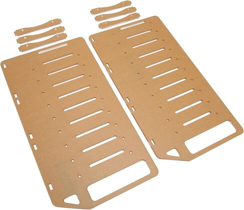 DIY Acrylic Hard Drive Bracket Multi Layer Mounting Hole Hard Disk Rack Desktop DIY Enthusiasts (10 Layers) in Saudi Arabia