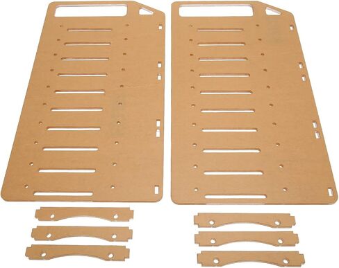 DIY Acrylic Hard Drive Bracket Multi Layer Mounting Hole Hard Disk Rack Desktop DIY Enthusiasts (10 Layers) in Saudi Arabia