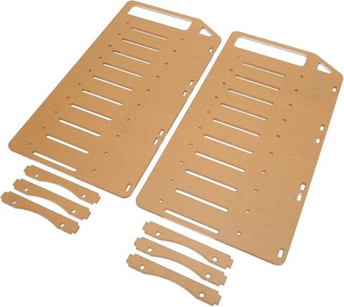 DIY Acrylic Hard Drive Bracket Multi Layer Mounting Hole Hard Disk Rack Desktop DIY Enthusiasts (10 Layers) in Saudi Arabia