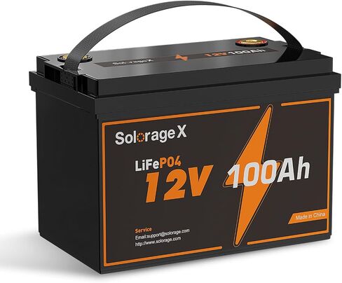 12V 100AH ​​MINI LIFEPO4 Lithium Battery ، 100A BMS مع حماية منخفضة من درجة الحرارة ، كحد أقصى 1200 واط ، 5000 دورات عميقة ، مثالية للربع ، الطاقة الشمسية ، القارب ، البحرية ، المحرك المتصيد in Saudi Arabia