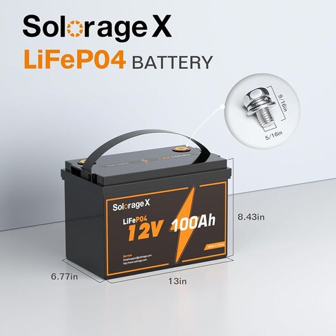 12V 100AH ​​MINI LIFEPO4 Lithium Battery ، 100A BMS مع حماية منخفضة من درجة الحرارة ، كحد أقصى 1200 واط ، 5000 دورات عميقة ، مثالية للربع ، الطاقة الشمسية ، القارب ، البحرية ، المحرك المتصيد in Saudi Arabia