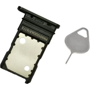 Sim Card Tray Holder Slot Socket Replacement for Google Pixel 3 (Black) 5.5 inch
